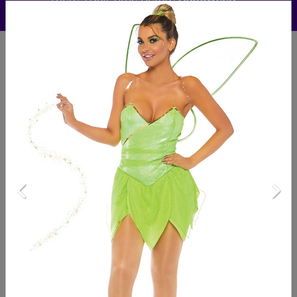 NEVER WORN TINKERBELL HALLOWEEN COSTUME